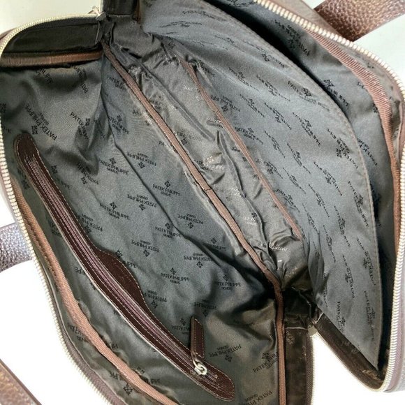 authenticity guaranteed UNUSED PATEK PHILIPPE Hand Bag Calatrava Business bag - Picture 11 of 12